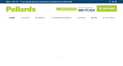 Desktop Screenshot of pollardsmovingandstorage.co.uk